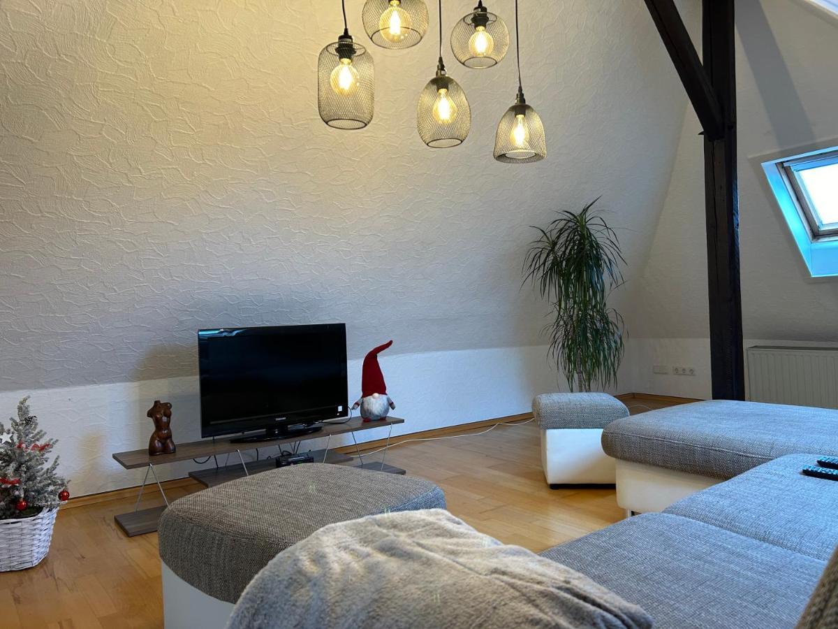 Pension Hotel Leinefelde Am Bahnhof Екстериор снимка